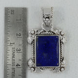 925 Silver Lapis Lazuli Pendants