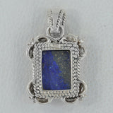 925 Silver Lapis Lazuli Pendants