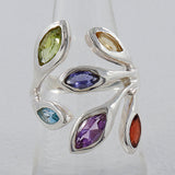 Iolite 925 Silver Ring