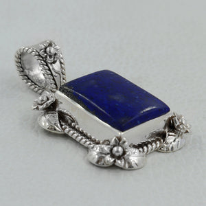 925 Silver Lapis Lazuli Pendants