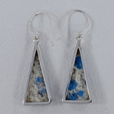 K2 Jasper Silver Earrings