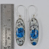 K2 Jasper Silver Earrings