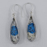 K2 Jasper Silver Earrings