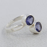 925 Starling Silver Tanzanite Ring