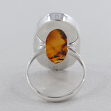 Montana Moss Agate Silver Ring