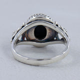 Genuine Black Star Silver Ring