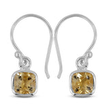 Citrine Silver Earring