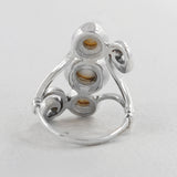 Fresh Water Pearl Ring 925 Sterling Silver