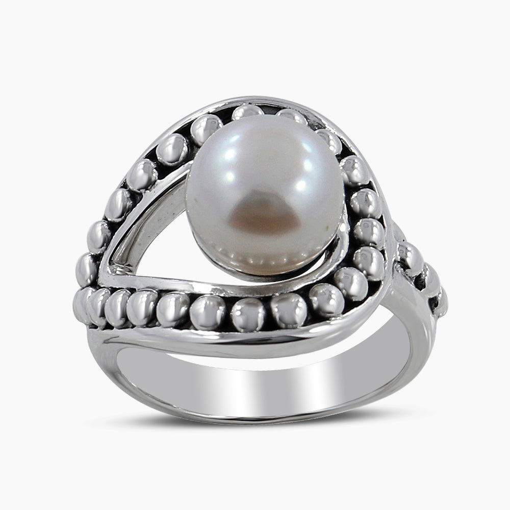 925 Sterling Silver Pearl Rings