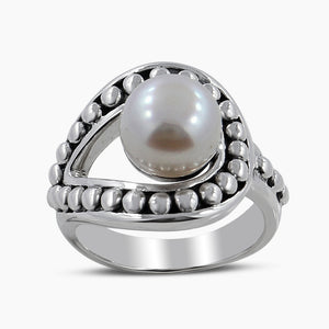 925 Sterling Silver Pearl Rings
