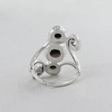 Fresh Water Pearl Ring 925 Sterling Silver