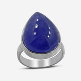 Natural Tanzanite Silver Rings