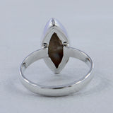 Abalone Shell Silver Ring