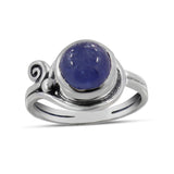 Rainbow Moonstone Silver Ring