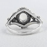 Black Onyx Silver Ring