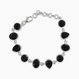 925 Sterling Silver Black Onyx Bracelets