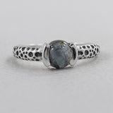 925 Silver Rainbow Moonstone Ring