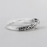 Rainbow Moonstone 925 Sterling Silver Ring