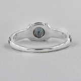 Rainbow Moonstone 925 Sterling Silver Ring