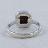 Tiger Eye Silver Ring