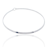 925 Sterling Silver Cuff Collar Necklace