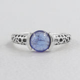 Rainbow Moonstone 925 Sterling Silver Ring