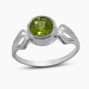 Blue Topaz Silver Rings