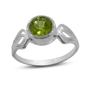 Blue Topaz Silver Rings