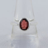 Natural Ruby Silver Rings