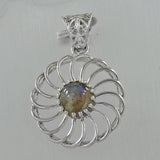 Labradorite 925 Silver Pendant