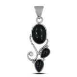 925 Sterling Silver Idocrase Pendant