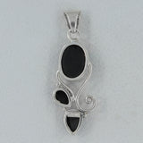 Idocrase, Peridot 925 Sterling Silver Pendant