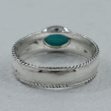 925 Starling Silver Larimar Ring