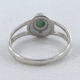 925 Starling Silver Peridot Rings