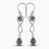 Amethyst Silver Earrings