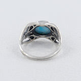 925 Starling Silver Larimar Ring