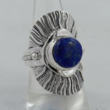 Lapis Lazuli Silver Ring