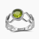 Rainbow Moonstone Silver Rings