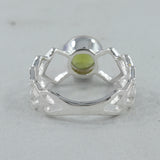 Rainbow Moonstone Sterling Silver Ring