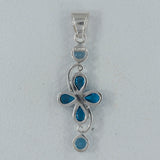 Rainbow Moonstone Silver Pendant