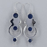 Larimar Silver Earrings