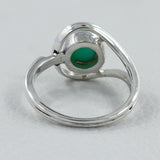 925 Starling Silver Labradorite Ring