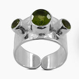 925 Silver Blue Topaz Rings