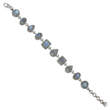 Gorgeous Blue Rainbow Moonstone Bracelet