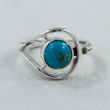 925 Starling Silver Labradorite Ring