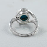 925 Starling Silver Labradorite Ring