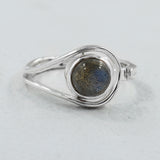 Labradorite  Silver Ring