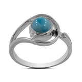 925 Starling Silver Labradorite Ring