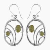 925 Sterling Silver Labradorite Earrings