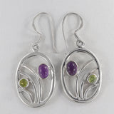 925 Sterling Silver Labradorite Earrings